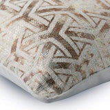 Foiled Contrast Trellis Decorative Euro Sham