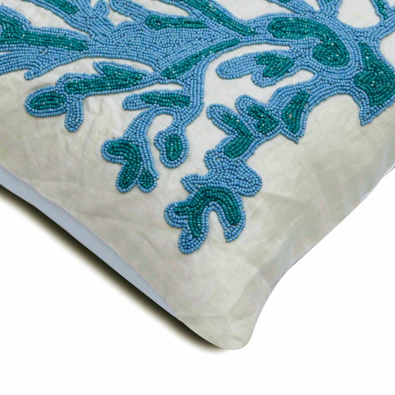 Seaweed Breeze Throw Cushion Cover