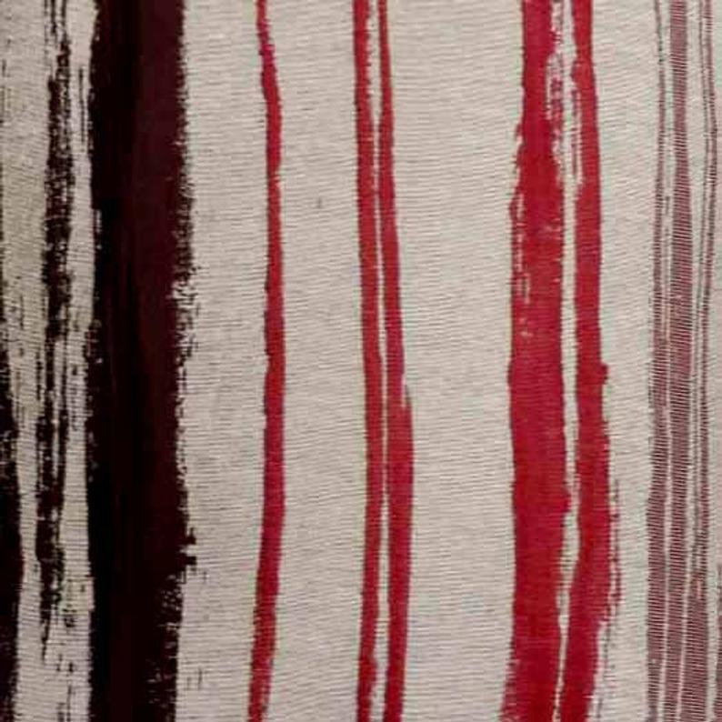 Cherry Martini Striped Decorative Euro Sham
