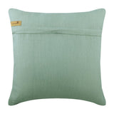 Lost Anchor - Dull Blue Linen Throw Pillow Cover