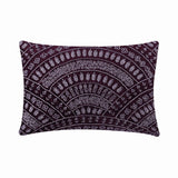 Purple Prism Lumbar Pillow Cover