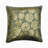 Coin Toss Silver Throw Cushion Cover