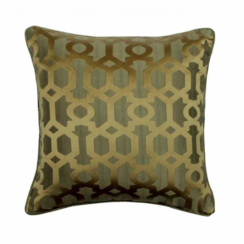 Morris Trellis Lattice Throw Cushion Cover