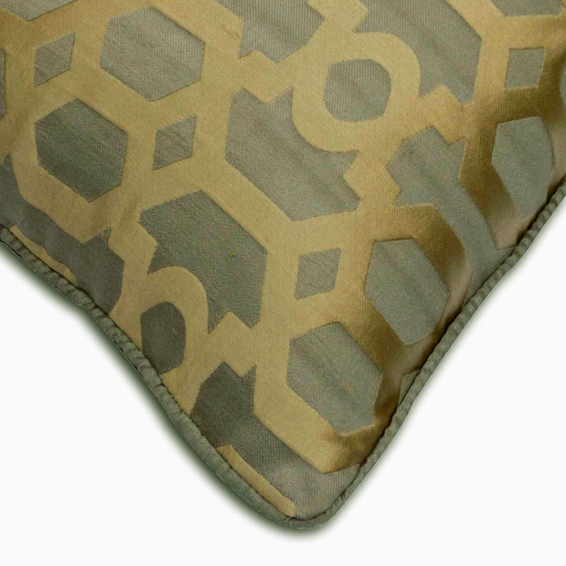 Morris Trellis Grey Throw Cushion Cover