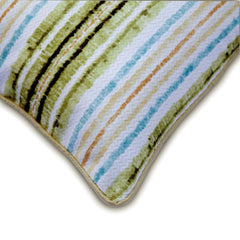 Stripe Up My LIfe Silk Throw Cushion Cover