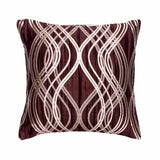 Purple Sling - Purple Silk Throw Pillow Cover