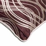 Purple Sling - Purple Silk Throw Cushion Cover