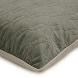 Diamond Grey Gray Decorative Euro Sham