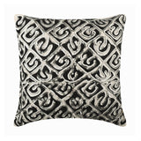 Maze Night Applique Throw Pillow Cover