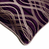 Purple Sling - Purple Silk Decorative Euro Sham