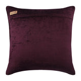 Purple Soul - Purple Velvet Decorative Euro Sham