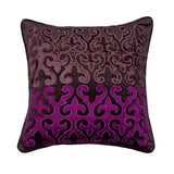 Ever Plum Purple Throw Cushion Cover