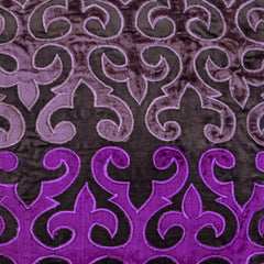 Ever Plum Applique Throw Cushion Cover