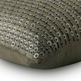 Silver Duex - Silver Silk Throw Cushion Cover