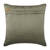 Silver Duex - Silver Silk Throw Pillow Cover