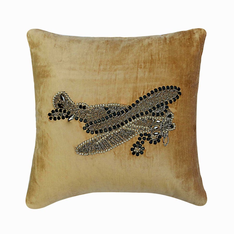 Glider By Throw Pillow Cover