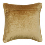 Vintage Cycle - Beige Velvet Throw Cushion Cover
