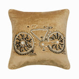 Vintage Cycle Throw Cushion Cover