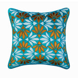 Orchid Hunter - Pink Velvet Throw Pillow Cover