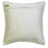 Deco Prime Ivory Velvet Throw Pillow Cover