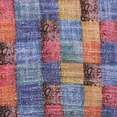 Hue Check Throw Pillow Cover