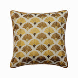 Autumn Flourish Flower Throw Pillow Cover