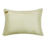 Gold Light - Ivory Silk Lumbar Pillow Cover