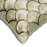 Mermaid Affair Silk Throw Pillow Cover