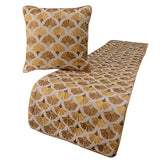 Autumn Bloom Decorative Bed Runner with Cushion Cover