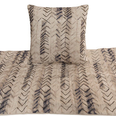 Tie Dye Chevy - Cotton Grey Decorative Bed Runner and Cushion Cover