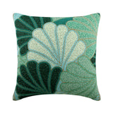 Sea Foam Shells Throw Pillow Cover