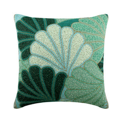 Sea Foam Shells Decorative Euro Sham