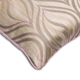 Gold Dusk - Gold Jacquard Throw Cushion Cover