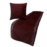 Diamond Symphony Decorative Bed Runner with Cushion Cover