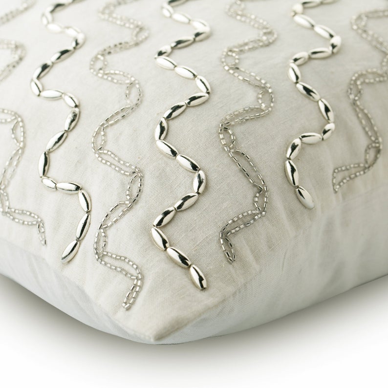 Chain Princess Throw Pillow Cover