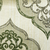 Green Damask Galore Throw Cushion Cover