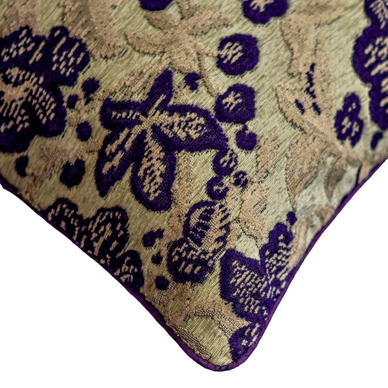 Plum Scented Throw Cushion Cover