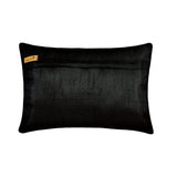 Jimmy James - Red Jacquard Lumbar Pillow Cover