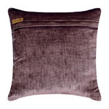 Dark Dazzler - Purple Velvet Throw Cushion Cover