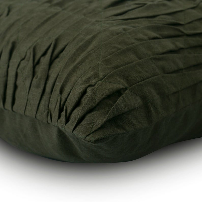 More About Olive Throw Cushion Cover