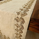 Anchor Hold - Linen Beige Decorative Table Runner