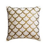 Gold Accord Throw Pillow Cover