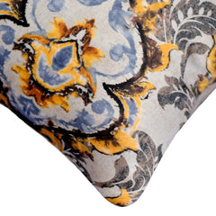 Zuma - Grey Satin Throw Cushion Cover