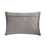 Foiled Lattice Lumbar Pillow Cover