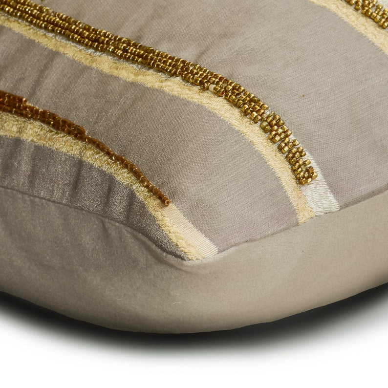 Mystic Waves Throw Pillow Cover
