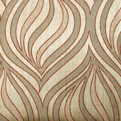 Orange Dusk - Orange Jacquard Throw Cushion Cover