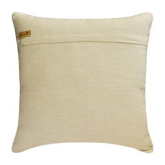 Pearlish - Beige Linen Throw Cushion Cover