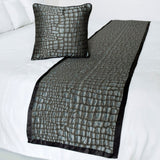 Animal Mystery Decorative Bed Runner and Cushion Cover