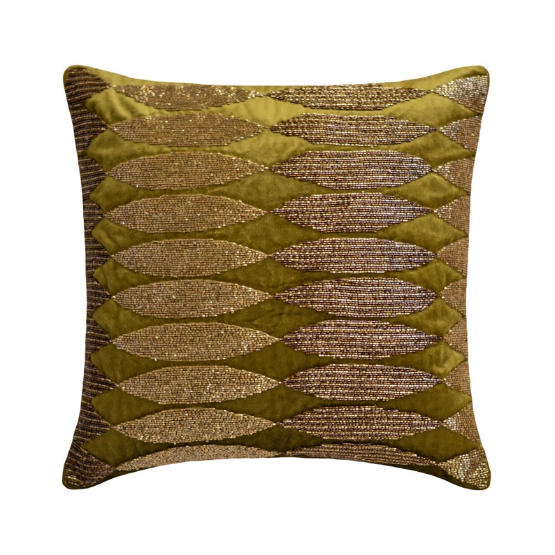 Velvet Toppings Throw Cushion Cover