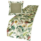 Exotic Birds Decorative Bed Runner and Cushion Cover